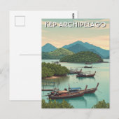 Kep-archipel Cambodja Briefkaart (Voorkant / Achterkant)