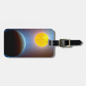 Kepler-10 Sterrensysteem. Bagagelabel (Voorkant horizontaal)