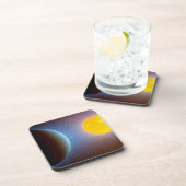 Kepler-10 Sterrensysteem. Bier Onderzetter (Rechterzijde)