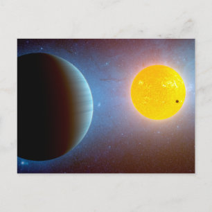 Kepler-10 Sterrensysteem. Briefkaart