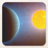 Kepler-10 Sterrensysteem. Kartonnen Onderzetters (Voorkant)