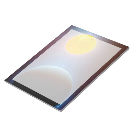 Kepler-10 Sterrensysteem. Notitieblok (Schuin)
