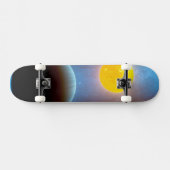 Kepler-10 Sterrensysteem. Persoonlijk Skateboard (Horizontaal)