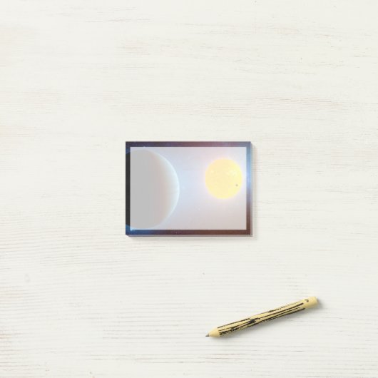 Kepler-10 Sterrensysteem. Post-it® Notes (Op bureau)