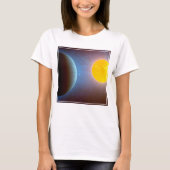 Kepler-10 Sterrensysteem. T-shirt (Voorkant)