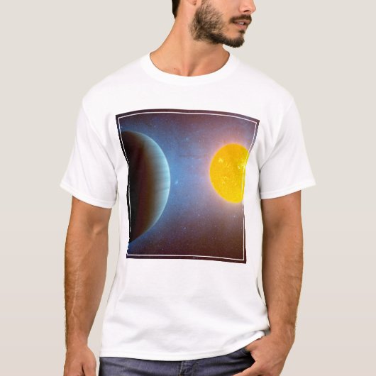 Kepler-10 Sterrensysteem. T-shirt (Voorkant)
