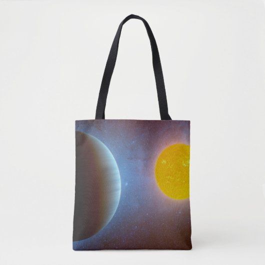 Kepler-10 Sterrensysteem. Tote Bag (Voorkant)