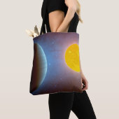 Kepler-10 Sterrensysteem. Tote Bag (Dichtbij)