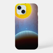 Kepler-10 stersysteem. iPhone 15 case (Achterkant)