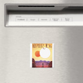 Kepler-16b: Binaire Zonsondergang Fijn Kunst Kunst Magneet (Insitu (Vaatwasser))