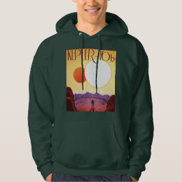 Kepler-16b: Binaire Zonsondergang Kunstzinnige Wee Hoodie