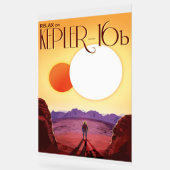 Kepler-16b: Binary Solar Sunset Fine Art Space Acryl Bord (Hoek)