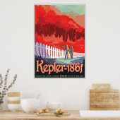 Kepler-186 f - waar de Gras altijd Redder is Poster (Keuken)