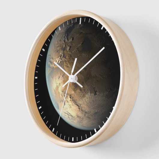 Kepler-186f draait om een verre ster. (Hoek)