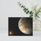 Kepler-186f draait om een verre ster. briefkaart (Staand voorkant)