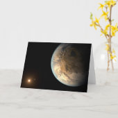 Kepler-186f draait om een verre ster. kaart (Gele Bloem)