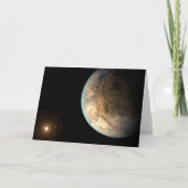 Kepler-186f draait om een verre ster. kaart (Voorkant)