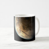 Kepler-186f draait om een verre ster. koffiemok (Voorkant rechts)
