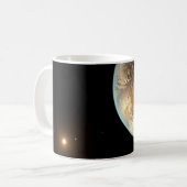 Kepler-186f draait om een verre ster. koffiemok (Voorkant links)