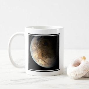 Kepler-186f draait om een verre ster. koffiemok