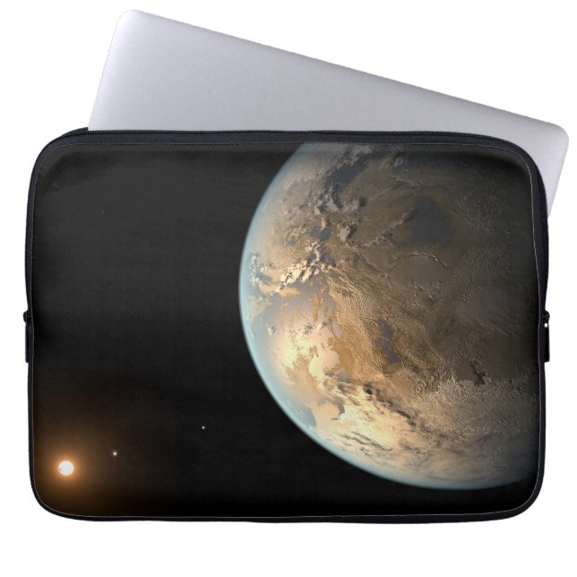 Kepler-186f draait om een verre ster. laptop sleeve (Voorkant)