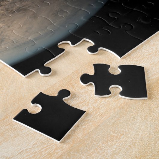 Kepler-186f draait om een verre ster. legpuzzel (Zijkant)