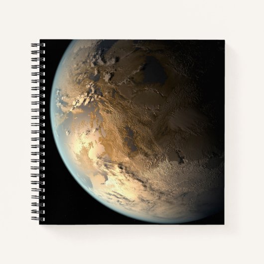 Kepler-186f draait om een verre ster. notitieboek (Voorkant)