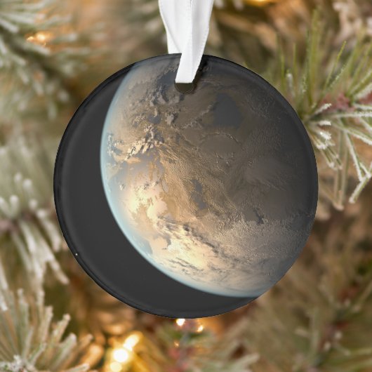 Kepler-186f draait om een verre ster. ornament (Boom)