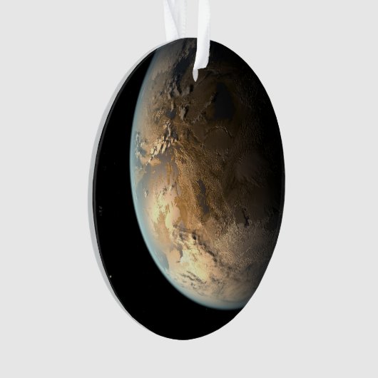 Kepler-186f draait om een verre ster. ornament (voorkant)