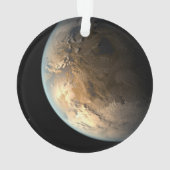 Kepler-186f draait om een verre ster. ornament (achterkant)