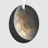 Kepler-186f draait om een verre ster. ornament (voorkant)