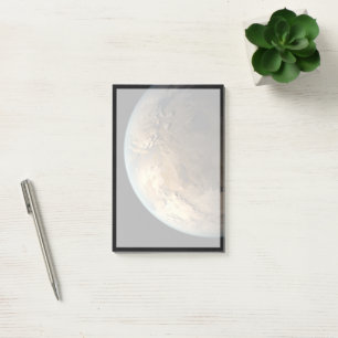 Kepler-186f draait om een verre ster. post-it® notes
