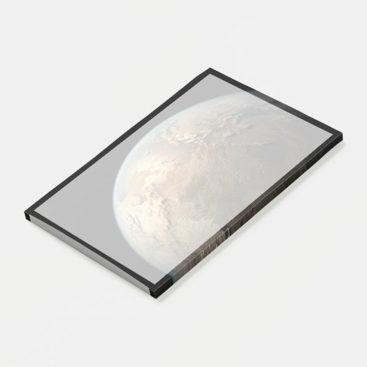Kepler-186f draait om een verre ster. post-it® notes (Schuin)