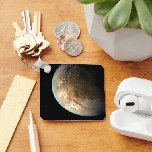 Kepler-186f draait om een verre ster. sleutelhanger (Bureau)