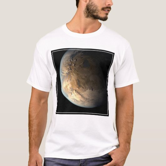 Kepler-186f draait om een verre ster. t-shirt (Voorkant)