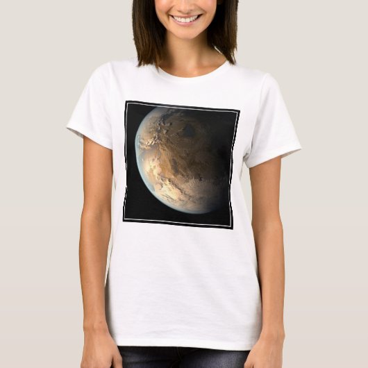 Kepler-186f draait om een verre ster. t-shirt (Voorkant)