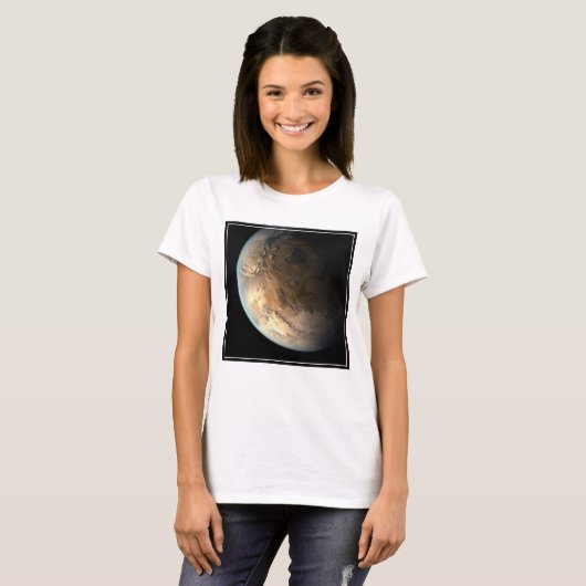 Kepler-186f draait om een verre ster. t-shirt (Voorkant volledig)