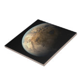 Kepler-186f draait om een verre ster. tegeltje (Zijkant)