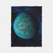 Kepler 22b, een exoplaneet. fleece deken (Voorkant)