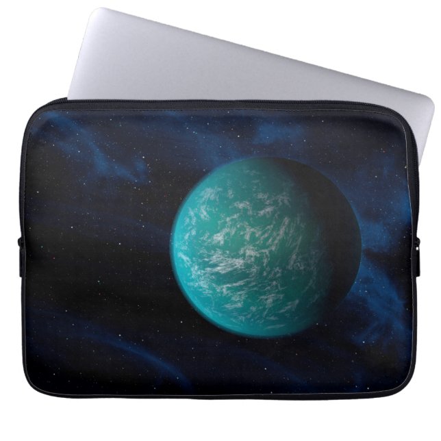 Kepler 22b, een exoplaneet. laptop sleeve (Voorkant)