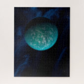 Kepler 22b, een exoplaneet. legpuzzel (Verticaal)