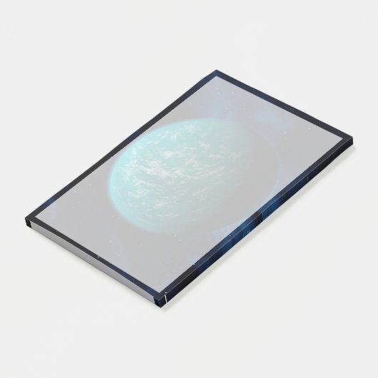 Kepler 22b, een exoplaneet. post-it® notes (Schuin)