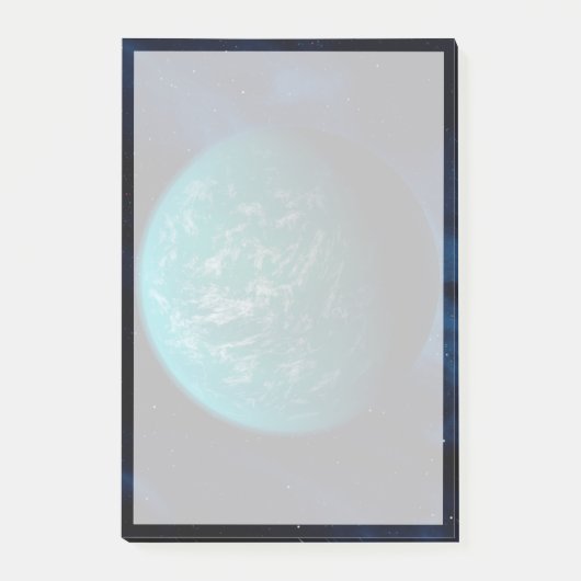 Kepler 22b, een exoplaneet. post-it® notes (Voorkant)