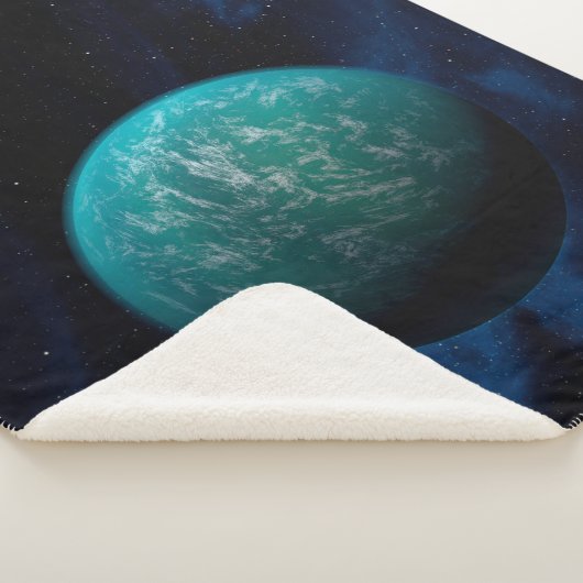 Kepler 22b, een exoplaneet. sherpa deken (3/4)