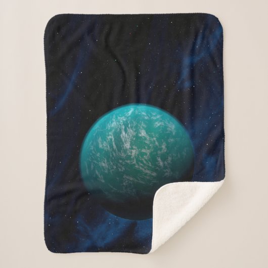Kepler 22b, een exoplaneet. sherpa deken (Voorkant)