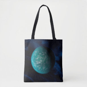 Kepler 22b, een exoplaneet. tote bag