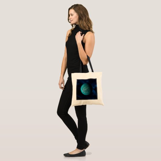 Kepler 22b, een exoplaneet. tote bag (Voorkant (model))