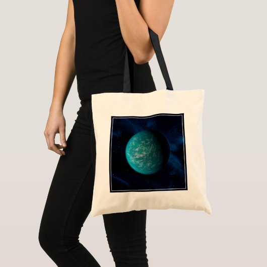 Kepler 22b, een exoplaneet. tote bag (Voorkant (product))
