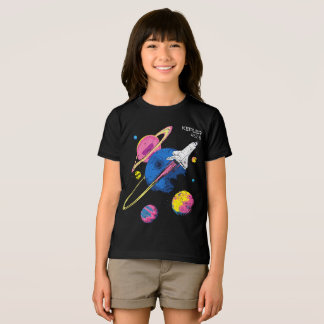 Kepler 452B Ruimtemissie Tri-Blend Shirt