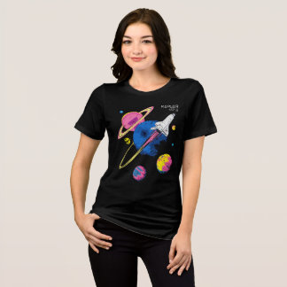 Kepler 452B Ruimtemissie Tri-Blend Shirt